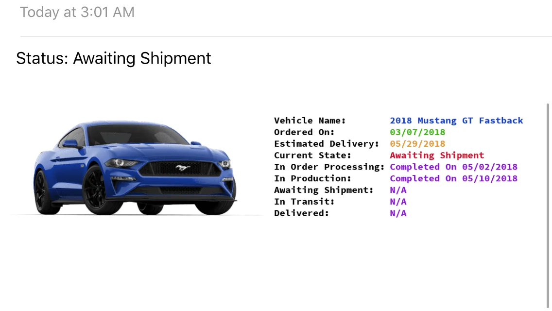 S650 Mustang Automatic COTUS Checker pictur