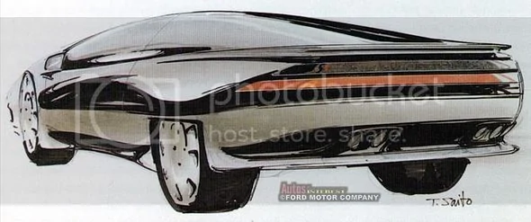 S650 Mustang “Next Gen” Mustang Will be Electric (EV) Only Claims Autoline 1983-ST16-Mustang-sketch-rear-left_zpscad7f941