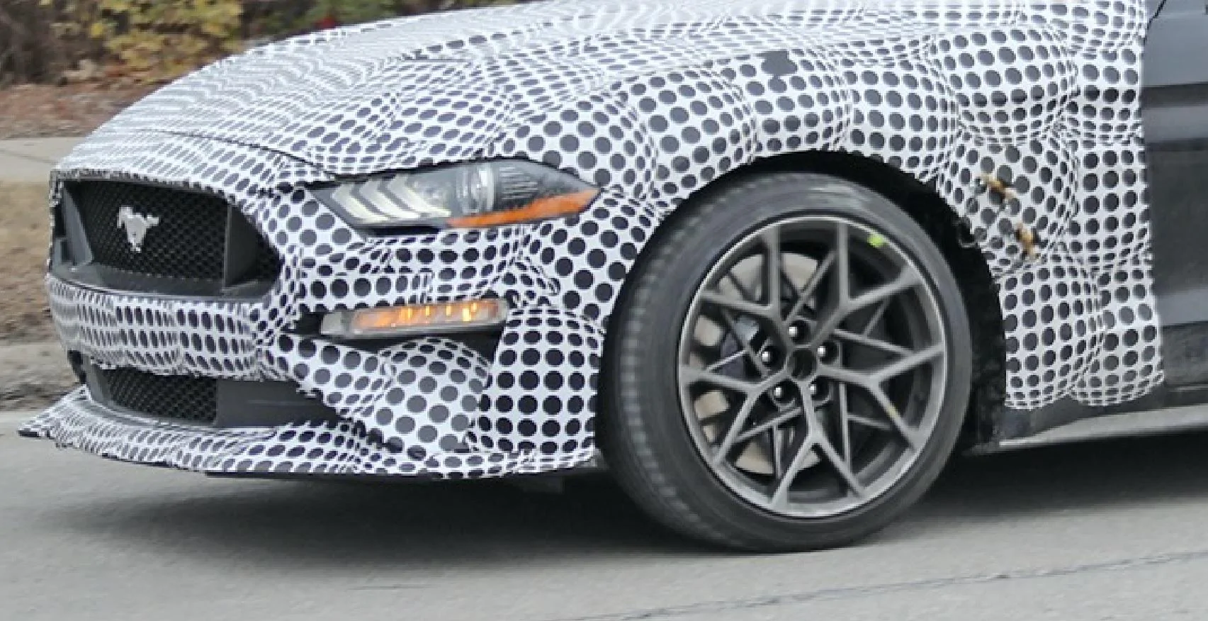 S650 Mustang S650 mule spotted..........with all wheel drive? Stang 23 prototype front brakes