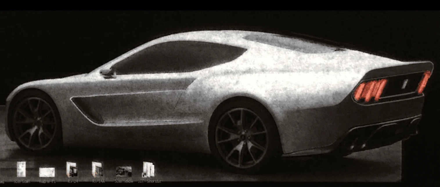 S650 Mustang S650 Mustang render based on sculptural concept 1622603674910