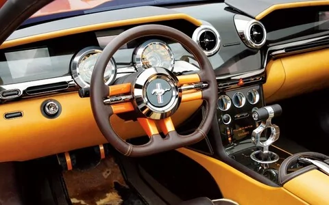 S650 Mustang S650 Mustang Production Starts March 2023 Claims Autoforecast Solutions 112_0703_03z-giugiaro_mustang_concept-interior