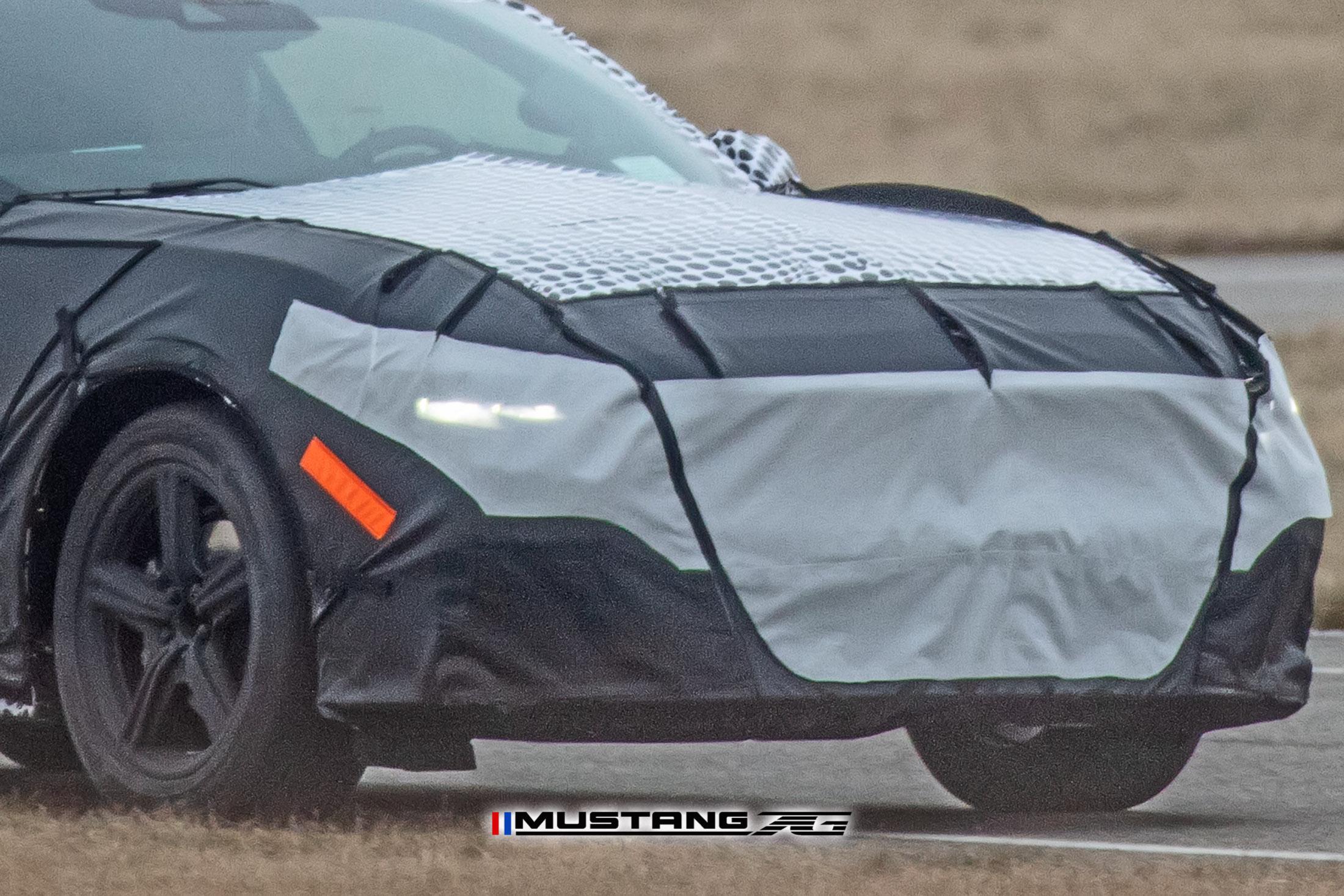 S650 Mustang First Look: S650 Mustang Prototype Spied With Production Body! 📸 S650 Mustang Prototype Mule Spied 4