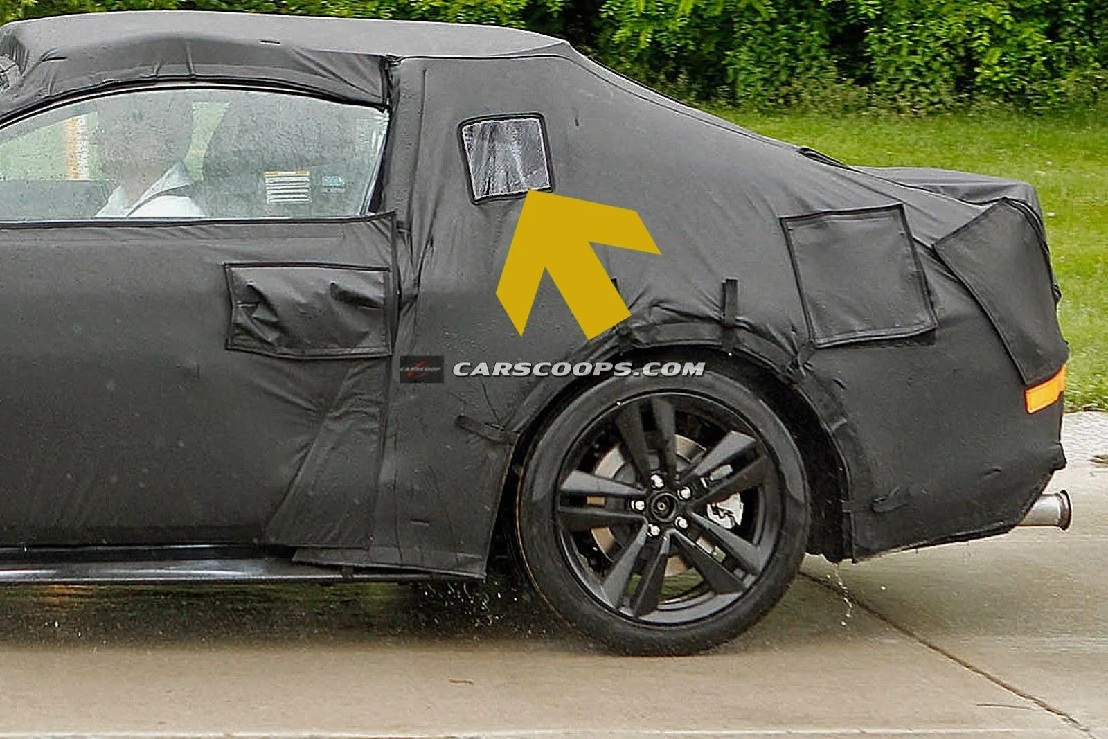 S650 Mustang First Look: S650 Mustang Prototype Spied With Production Body! 📸 cutline2