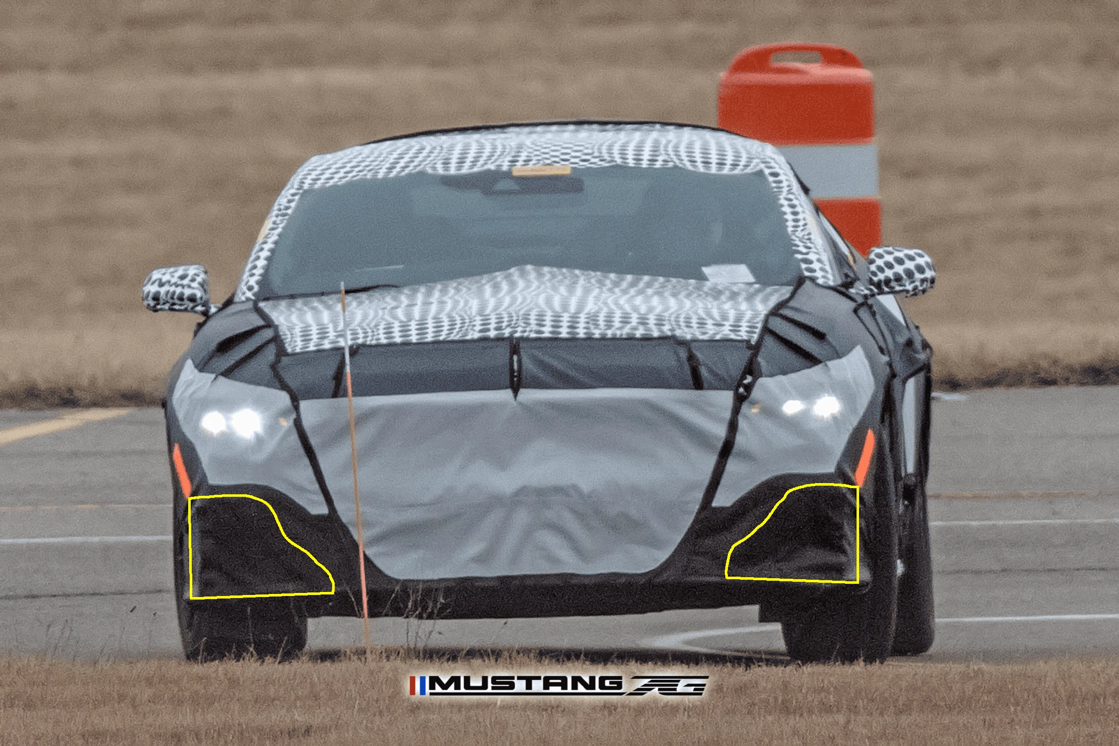 S650 Mustang 2024 Mustang EcoBoost (S650) First Sighting! S650 Mustang Prototype Mule Spied 2