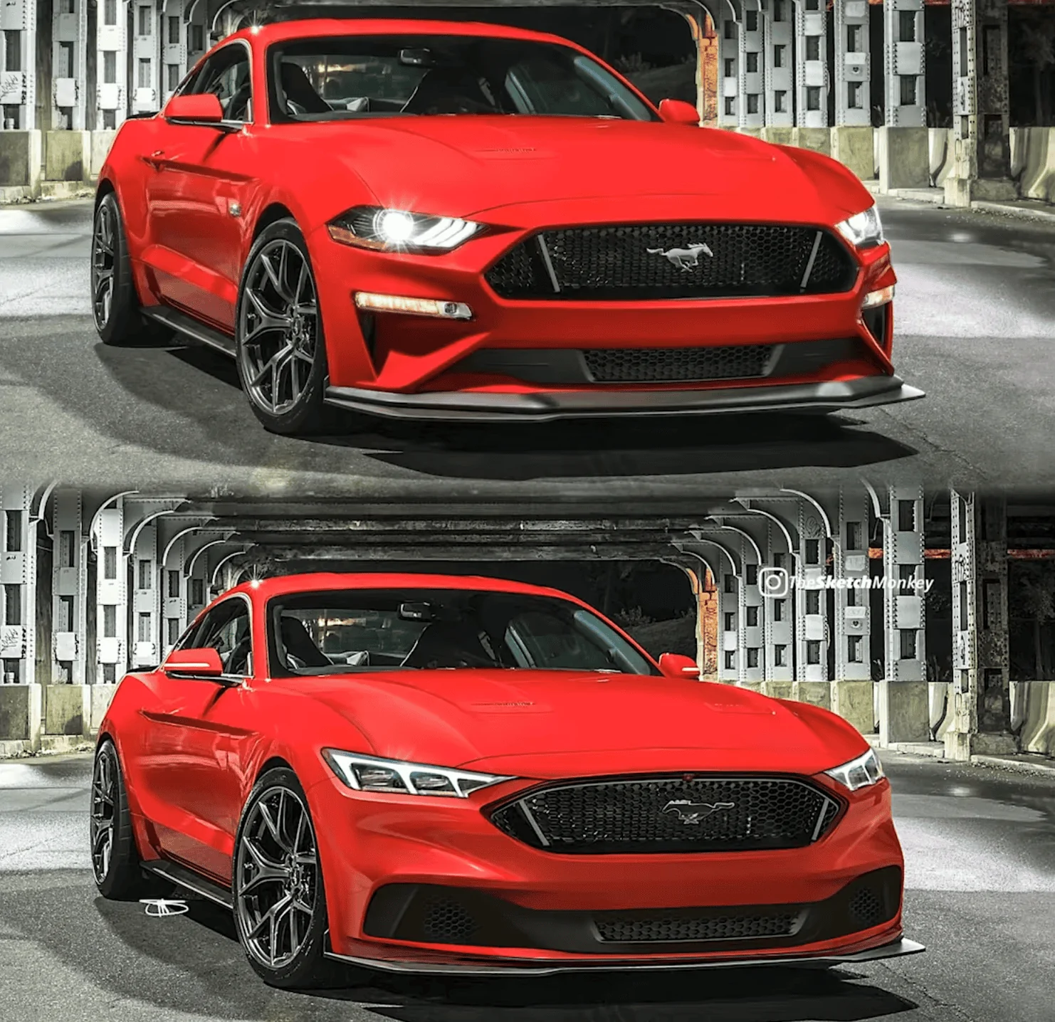 S650 Mustang S650 Mustang rendered by Sketch Monkey 1647297668516