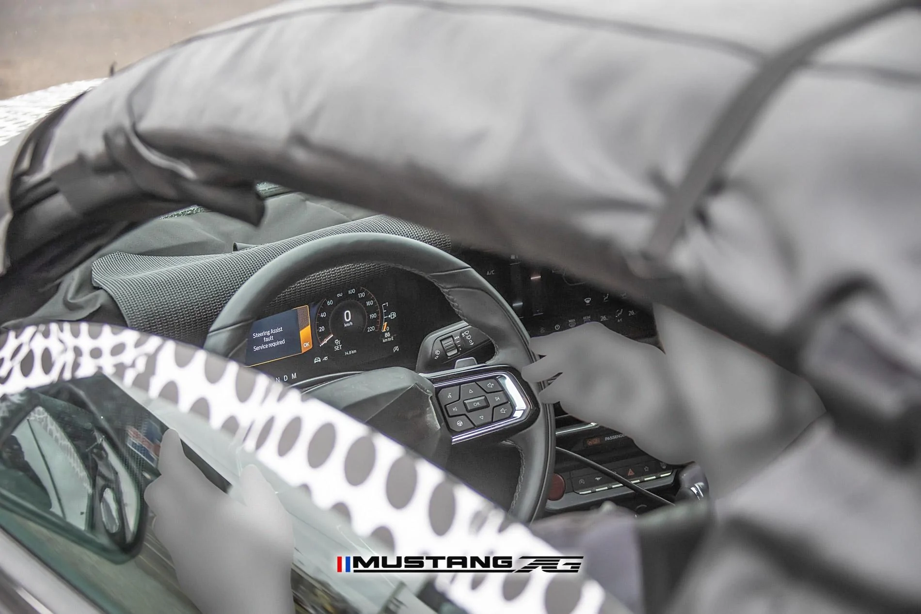 S650 Mustang S650 Mustang INTERIOR First Look Spyshots! + More Exterior Shots S650 2023 Mustang EcoBoost Interior Spyshot 32