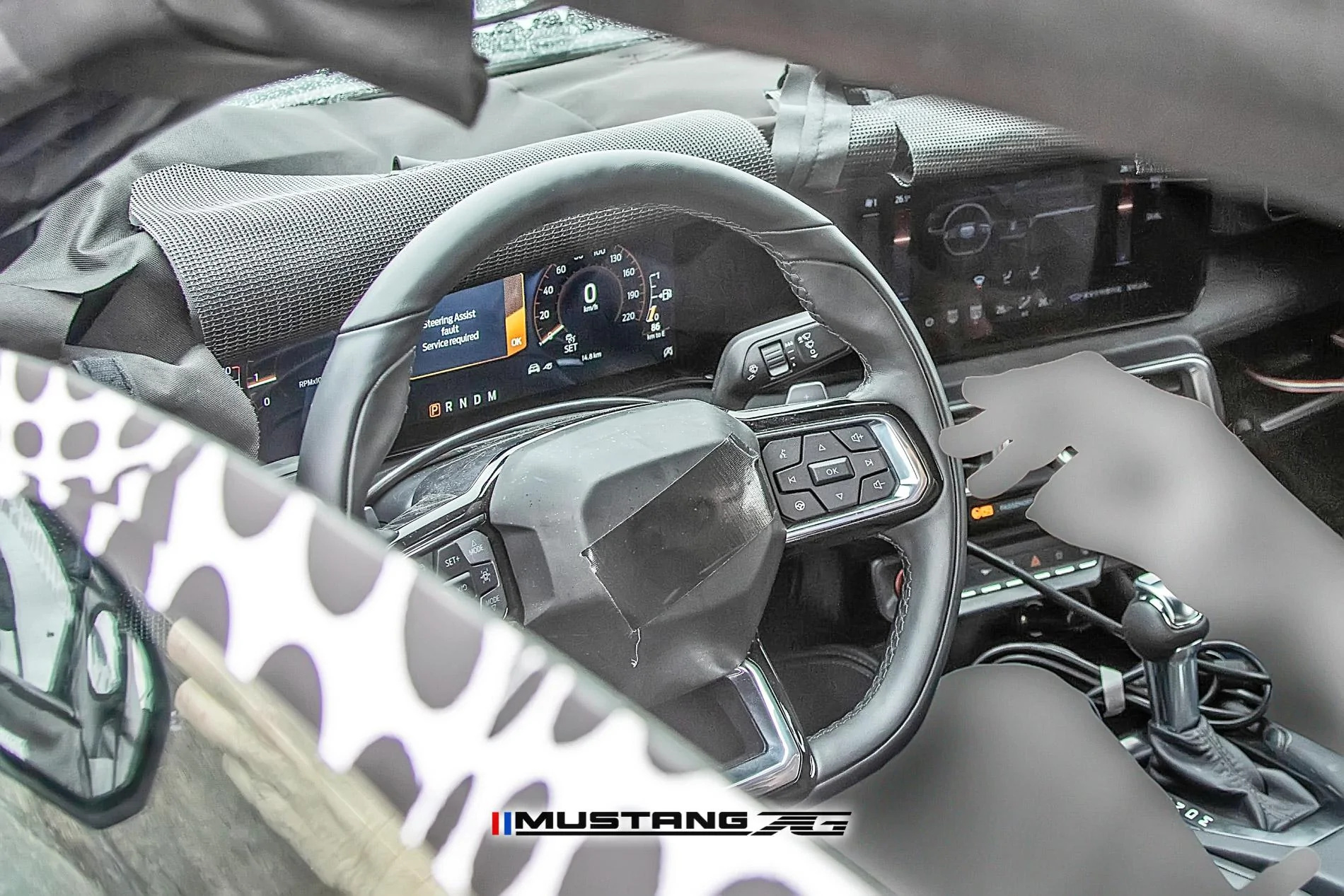 S650 Mustang S650 Mustang INTERIOR First Look Spyshots! + More Exterior Shots S650 2023 Mustang EcoBoost Interior Spyshot 36