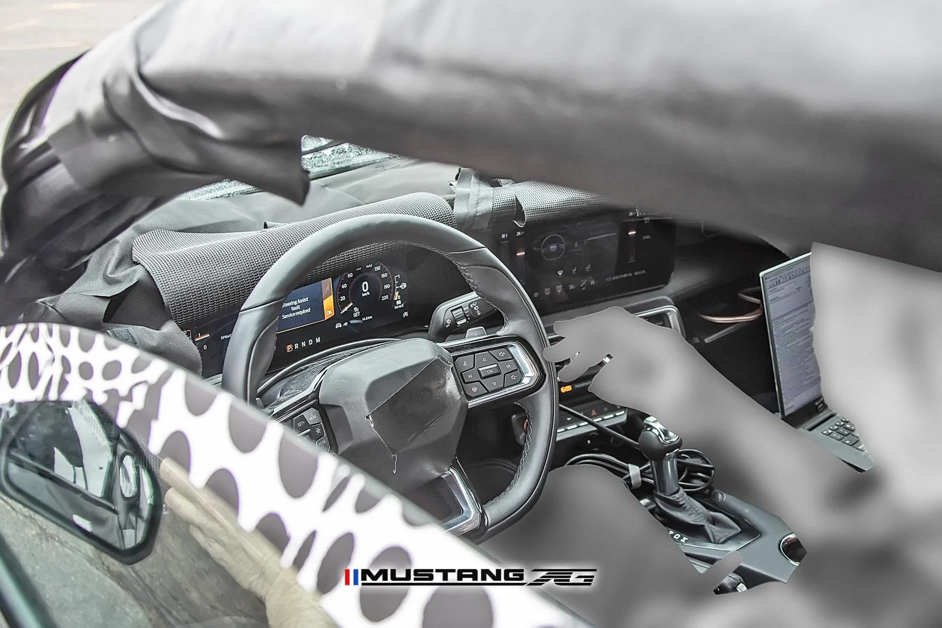 S650 Mustang S650 Mustang INTERIOR First Look Spyshots! + More Exterior Shots s650-2023-mustang-ecoboost-interior-spyshot-35-jpg