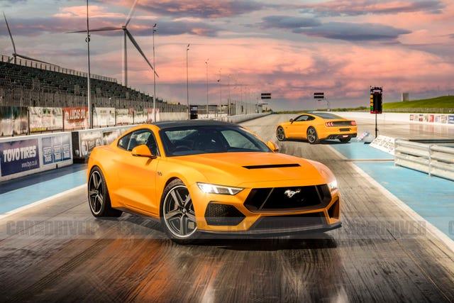 S650 Mustang C&D: 2024 Mustang Will Debut on April 17, 2023 2024-ford-mustang-rendering-1652121017