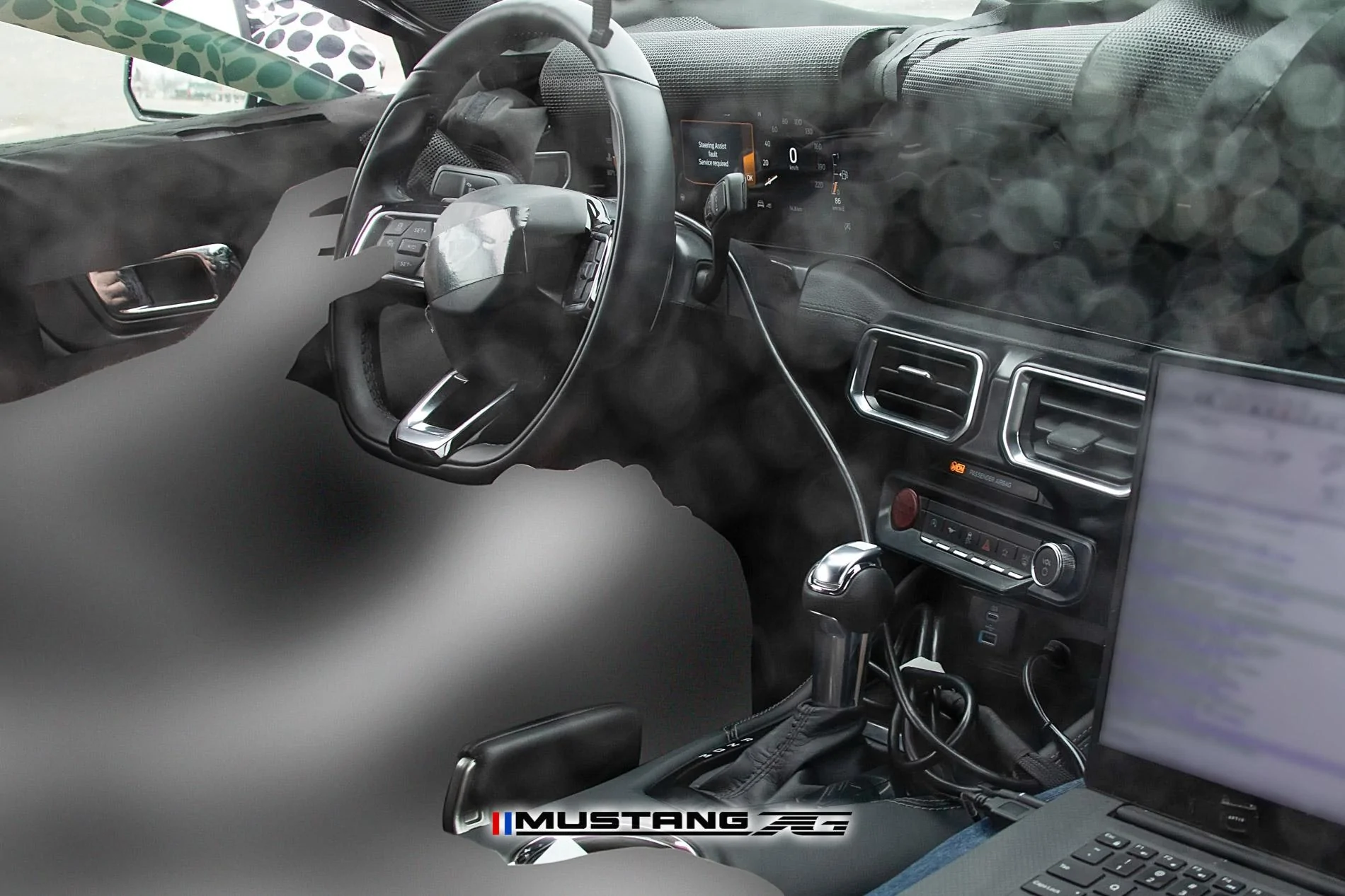 S650 Mustang Newest S650 Mustang rendering by Carscoops based on leak looks real S650 2023 Mustang EcoBoost Interior Spyshot 27