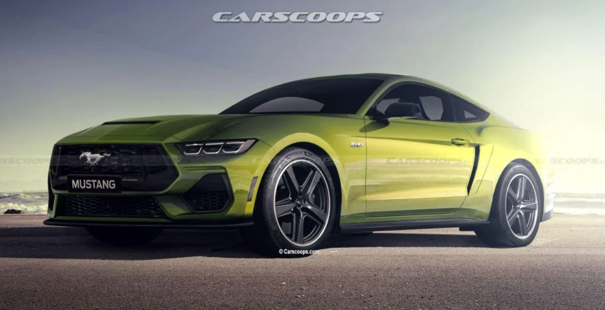 S650 Mustang chazcron weighs in... 7th gen 2023 Mustang S650 3D model & renderings in several colors! mustang leak may