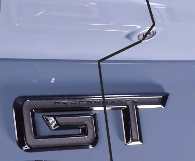 S650 Mustang S650 Mustang GT gets new badge design and loses black trunk trim - revealed in latest Stampede teaser gt