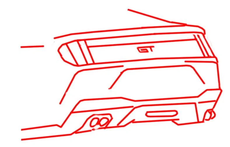 S650 Mustang S650 Mustang GT gets new badge design and loses black trunk trim - revealed in latest Stampede teaser mustang7rear