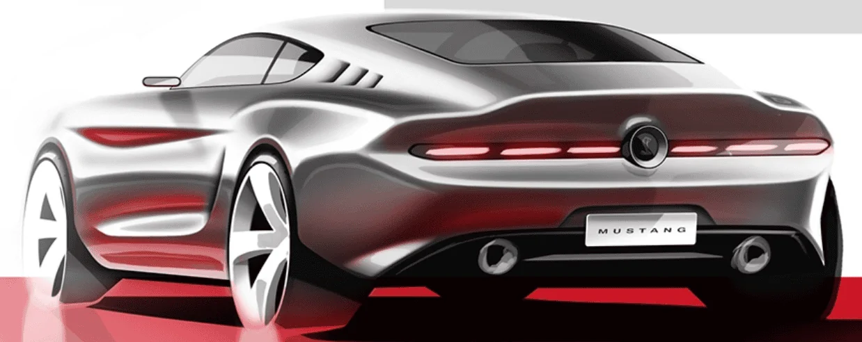 S650 Mustang S650 Mustang GT gets new badge design and loses black trunk trim - revealed in latest Stampede teaser S650 Render 5