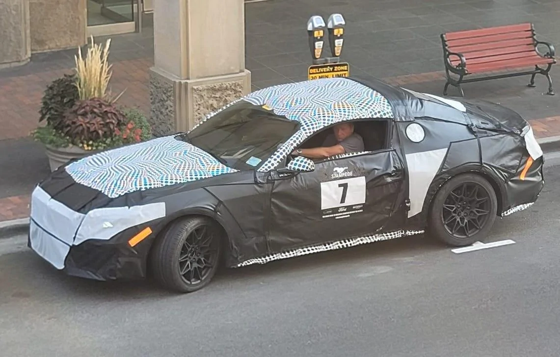 S650 Mustang Ford drops more covered S650 Mustang pics ahead of next week's reveal! s7ampede-3-jpg-jpg