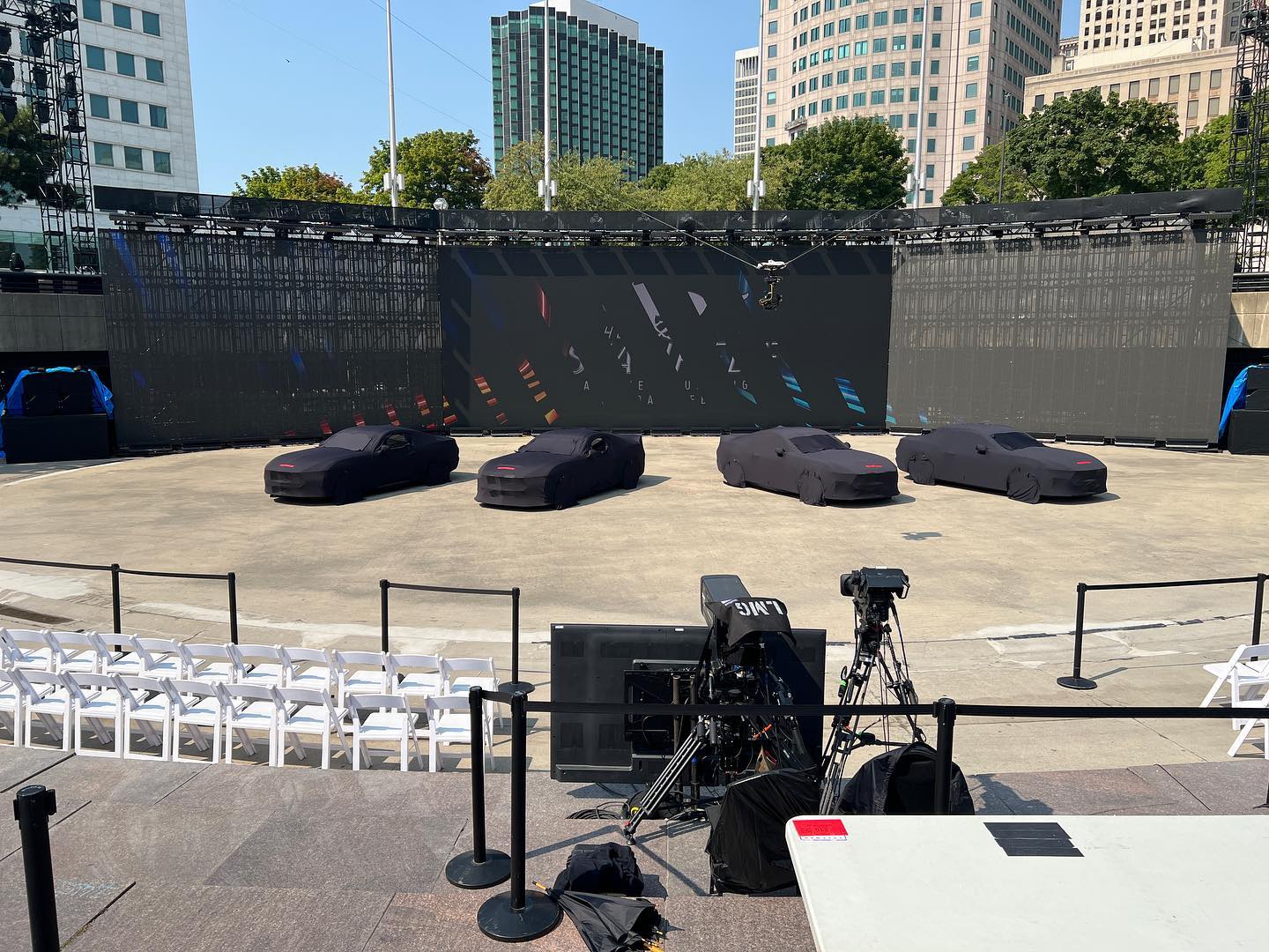 S650 Mustang 7th Gen, S650 live event reveal photos S650 covered