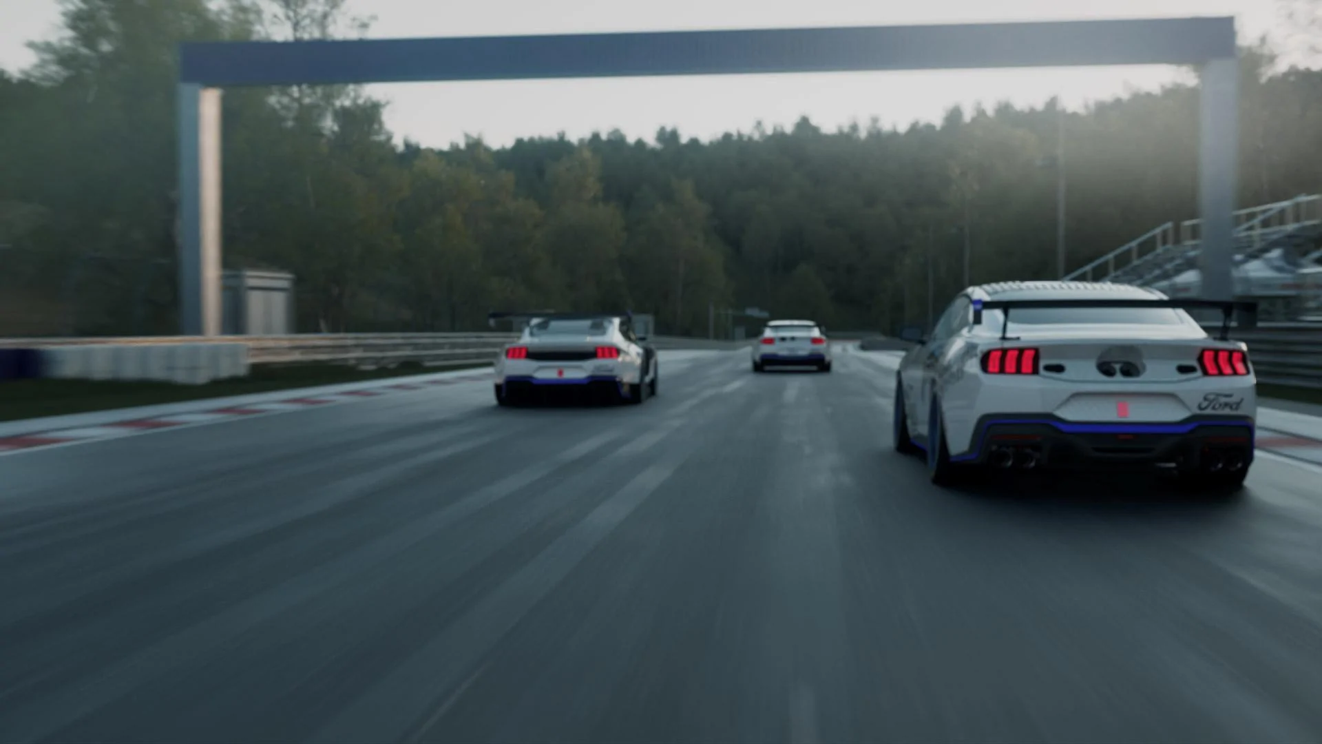 S650 Mustang Ford Debuts Next-Gen Mustang GT3, GT4, Supercars and Factory X Race Cars Mustang Racing Group 01