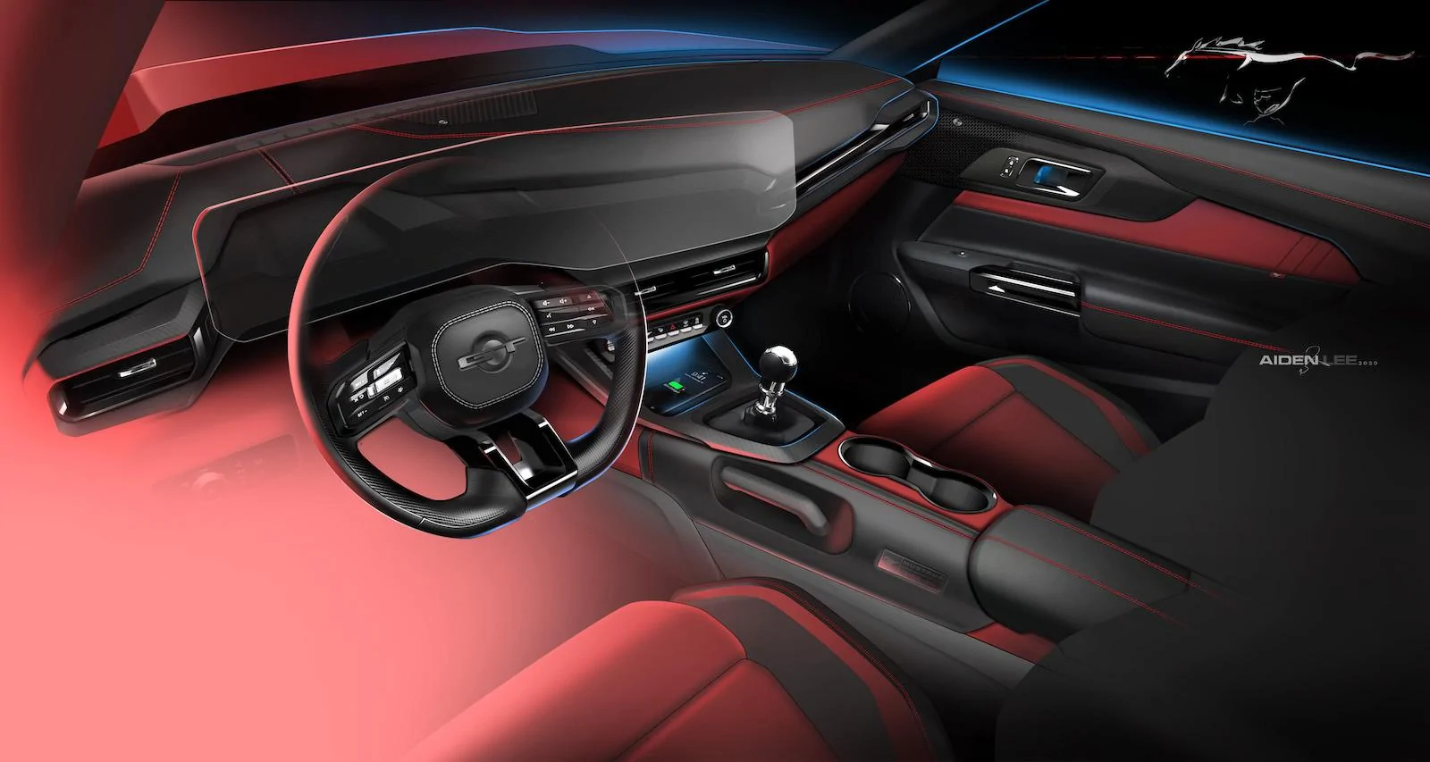 S650 Mustang S650 Mustang Design Sketches, Proposals, Modeling (Exterior + Interior) new-0218-6