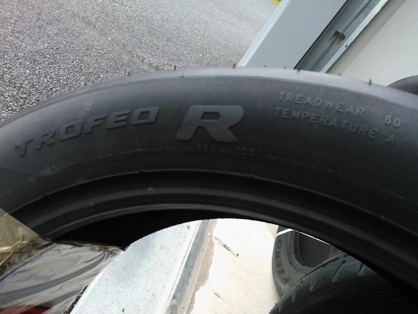 S650 Mustang The Dark Horse's Pirelli P-Zero Trofeo RS tires look to be the first of their kind trofeo_r