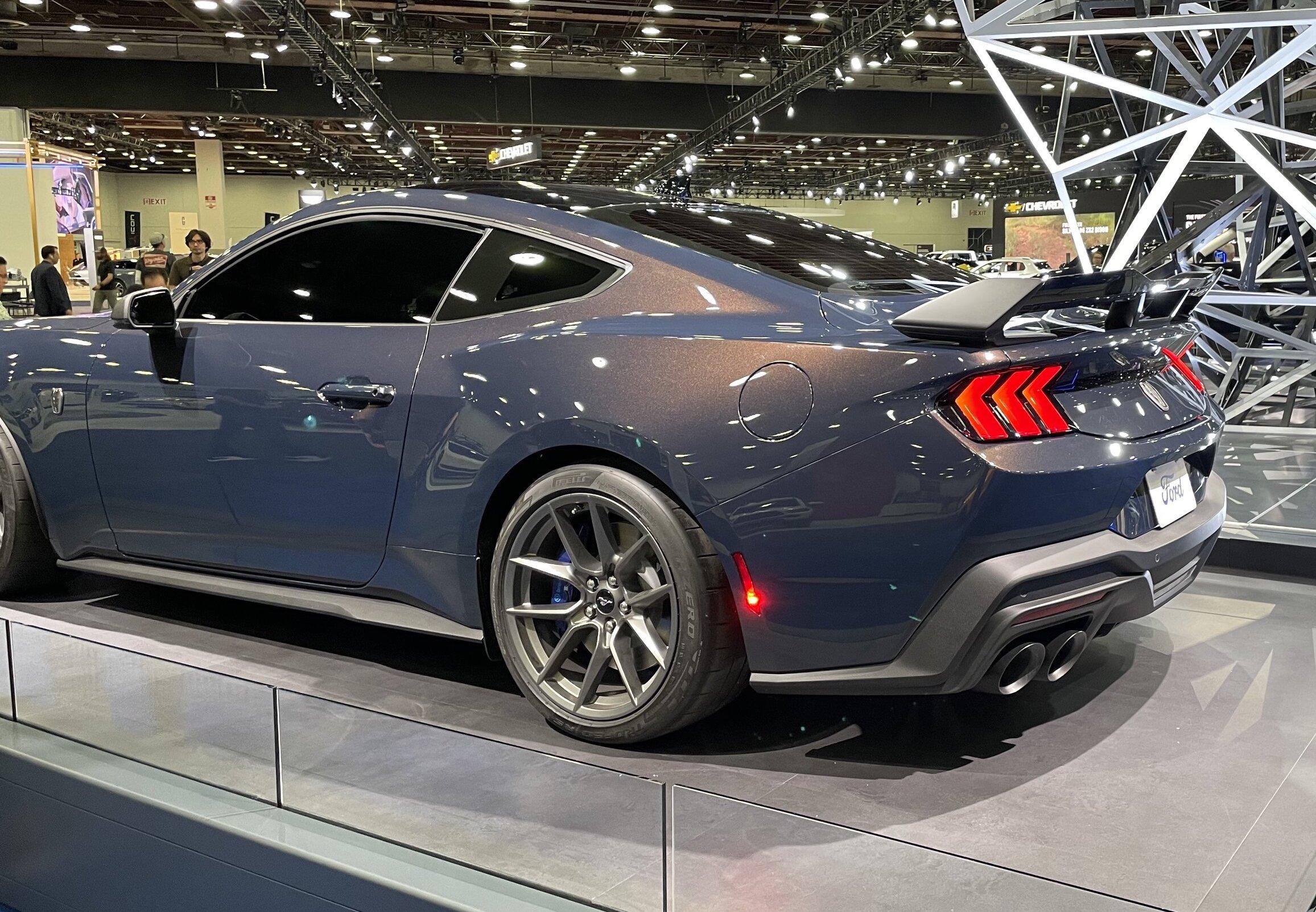 Color Samples - 2024 Mustang S650: Blue Ember, Vapor Blue, Grabber Blue ...