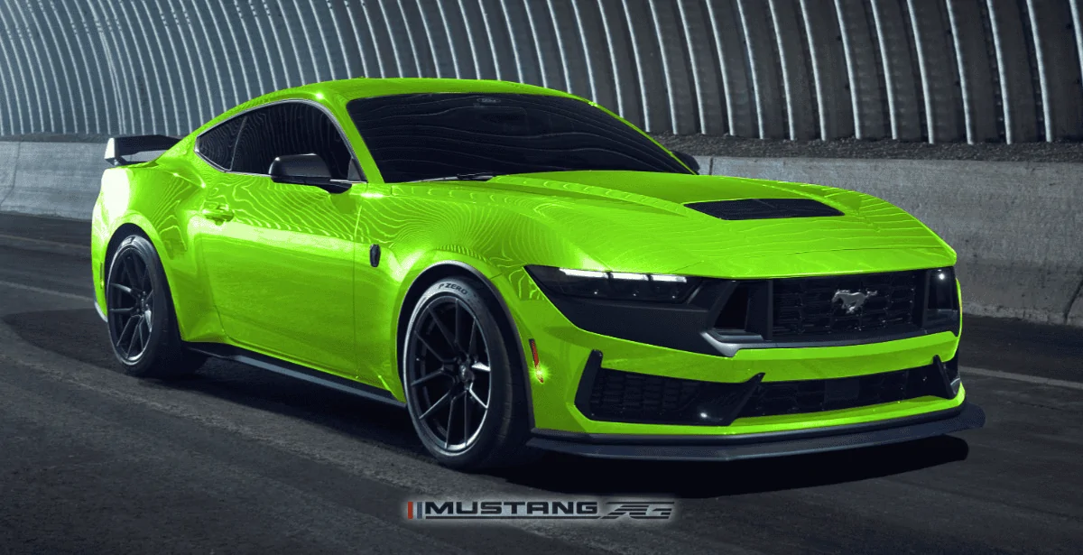 S650 Mustang Dark Horse Mustang in more colors - renderings grabberlimeish