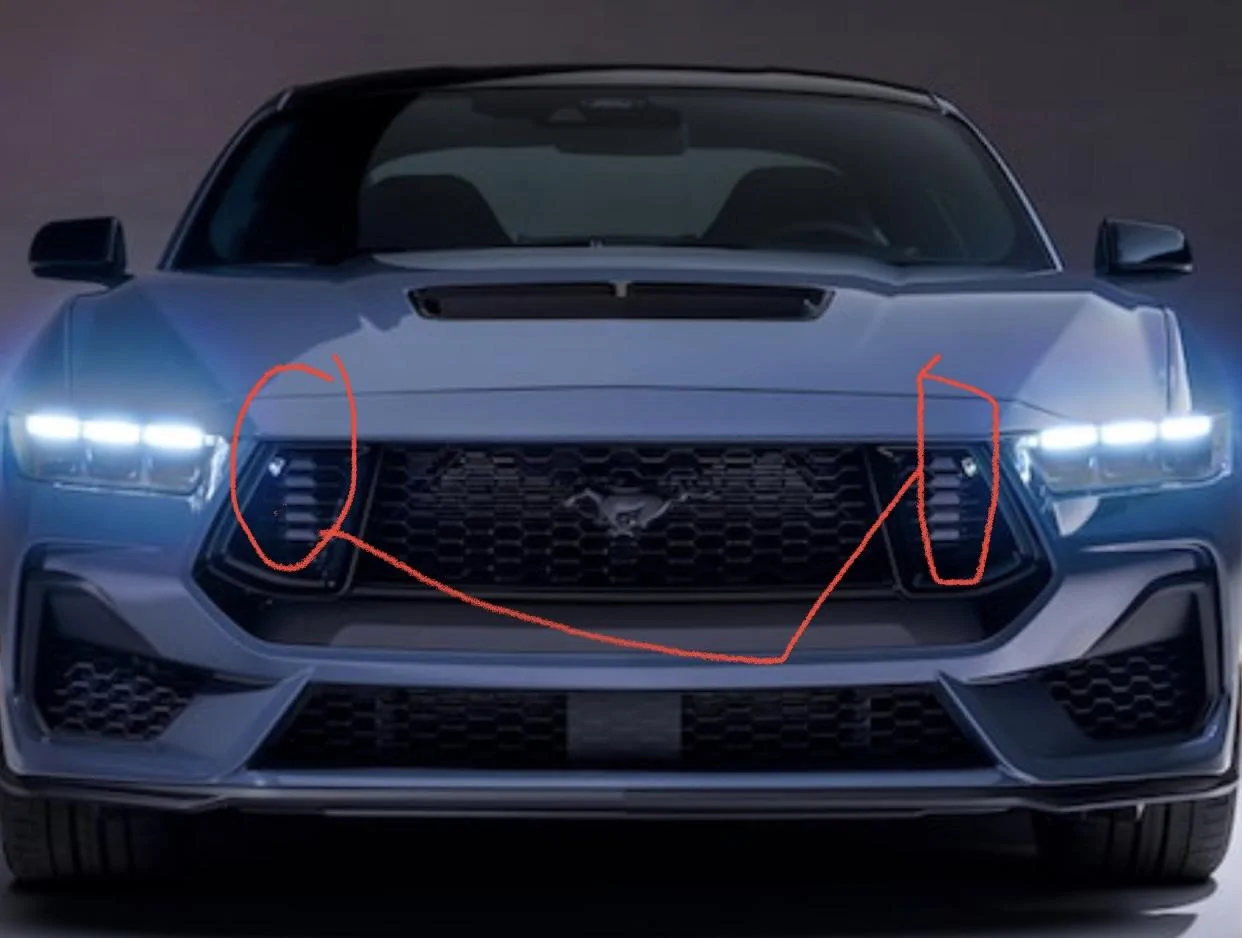 S650 Mustang Anyone know what the lights are for on the inside corners of the upper grill?? 72AF6CCF-5DCB-41E3-B565-F0FD93B17E66