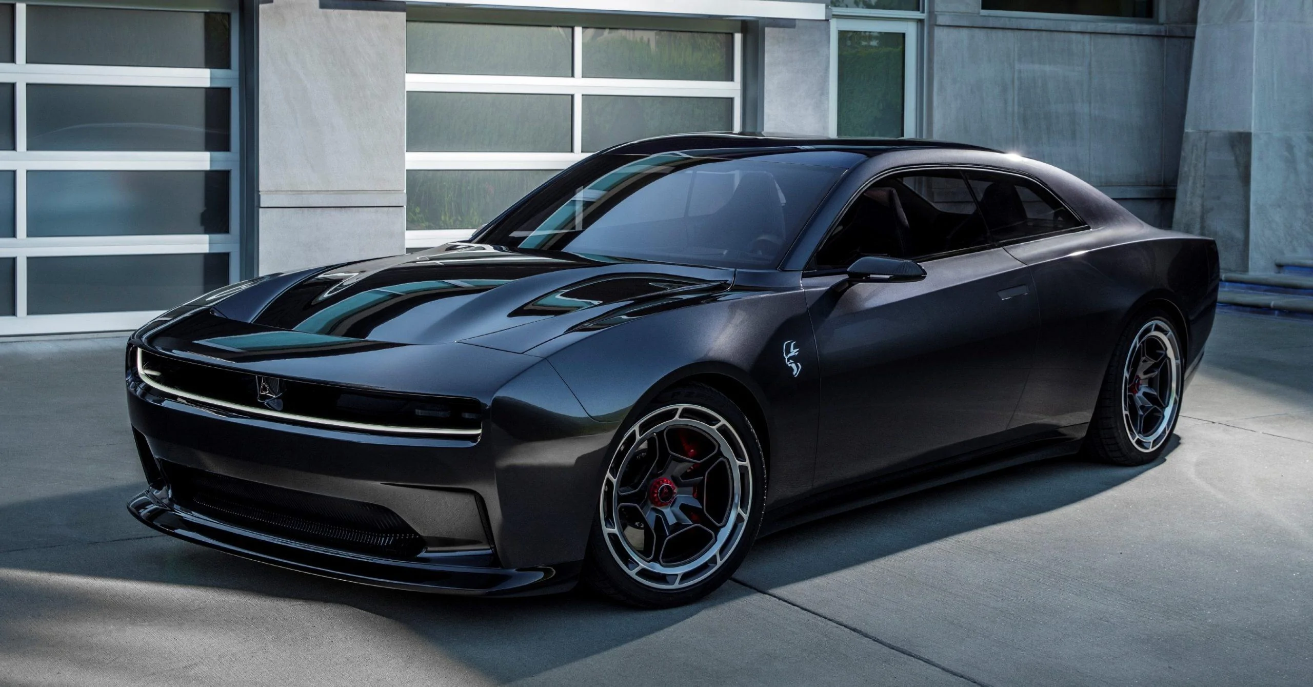 S650 Mustang For those upset with the new design… at least it doesn't look like new BMW M2 rger-daytona-all-electric-muslcecar-concept-scaled