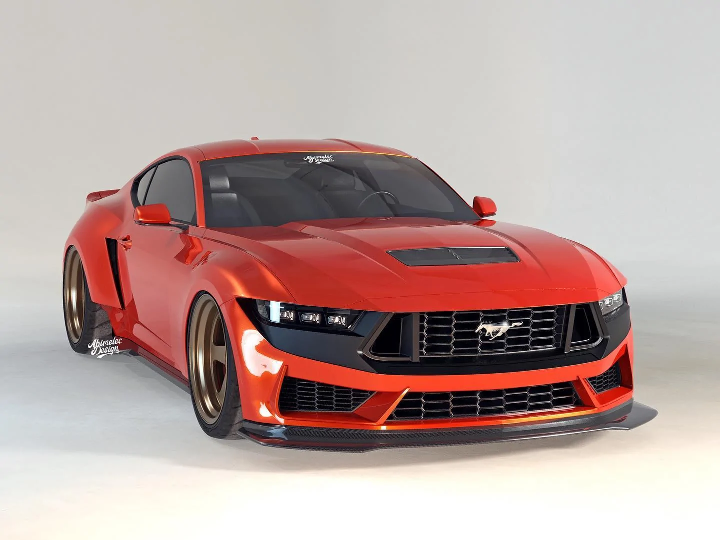 S650 Mustang Abimelec Design - Widebody Dark Horse Mustang Abimelec Design 2
