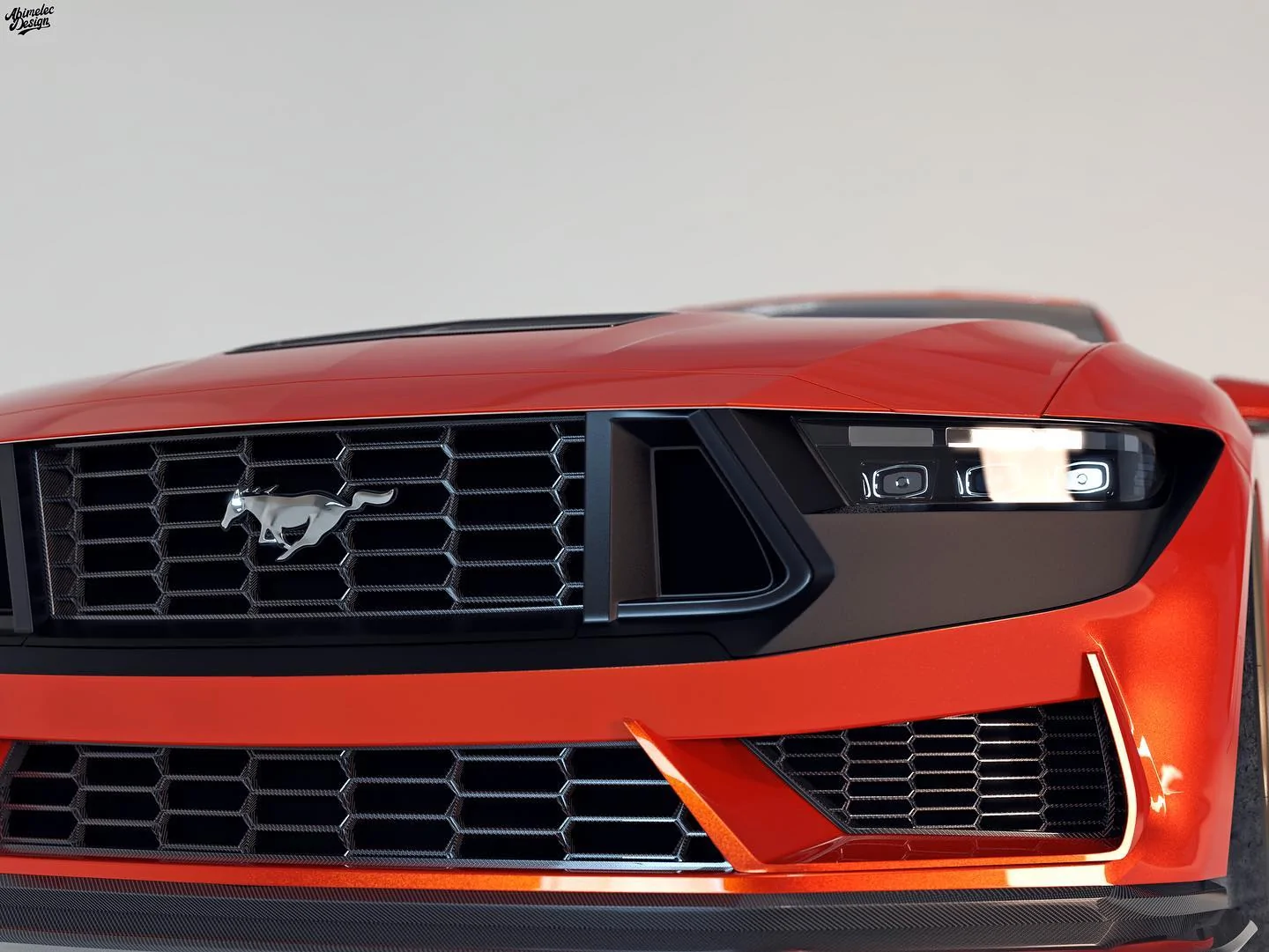 S650 Mustang Abimelec Design - Widebody Dark Horse Mustang Abimelec Design 6