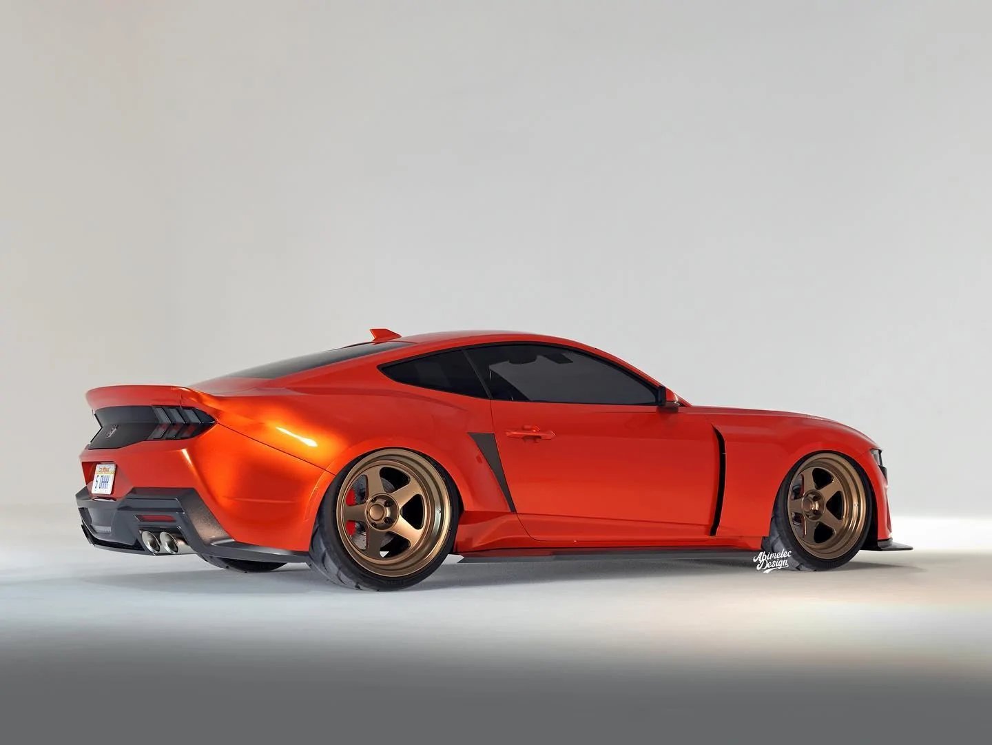 S650 Mustang Abimelec Design - Widebody Dark Horse Mustang Abimelec Design 7