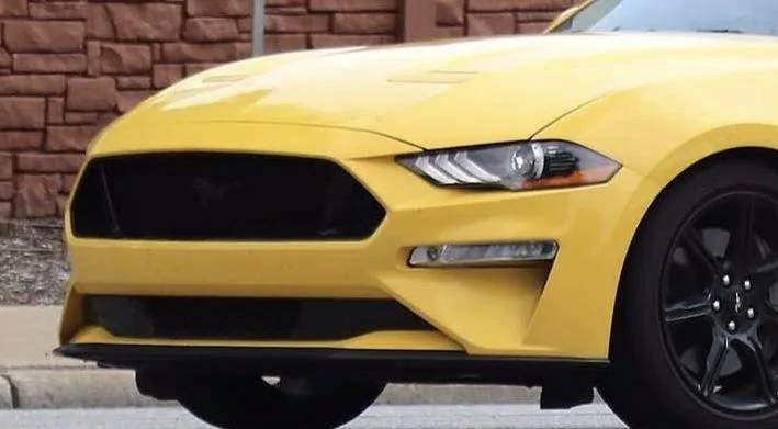 S650 Mustang 2024 Mustang EcoBoost Convertible Spied in Vapor Blue w/Blue Brembos BF801BEE-80C2-41B0-ACB5-133ABD05B069
