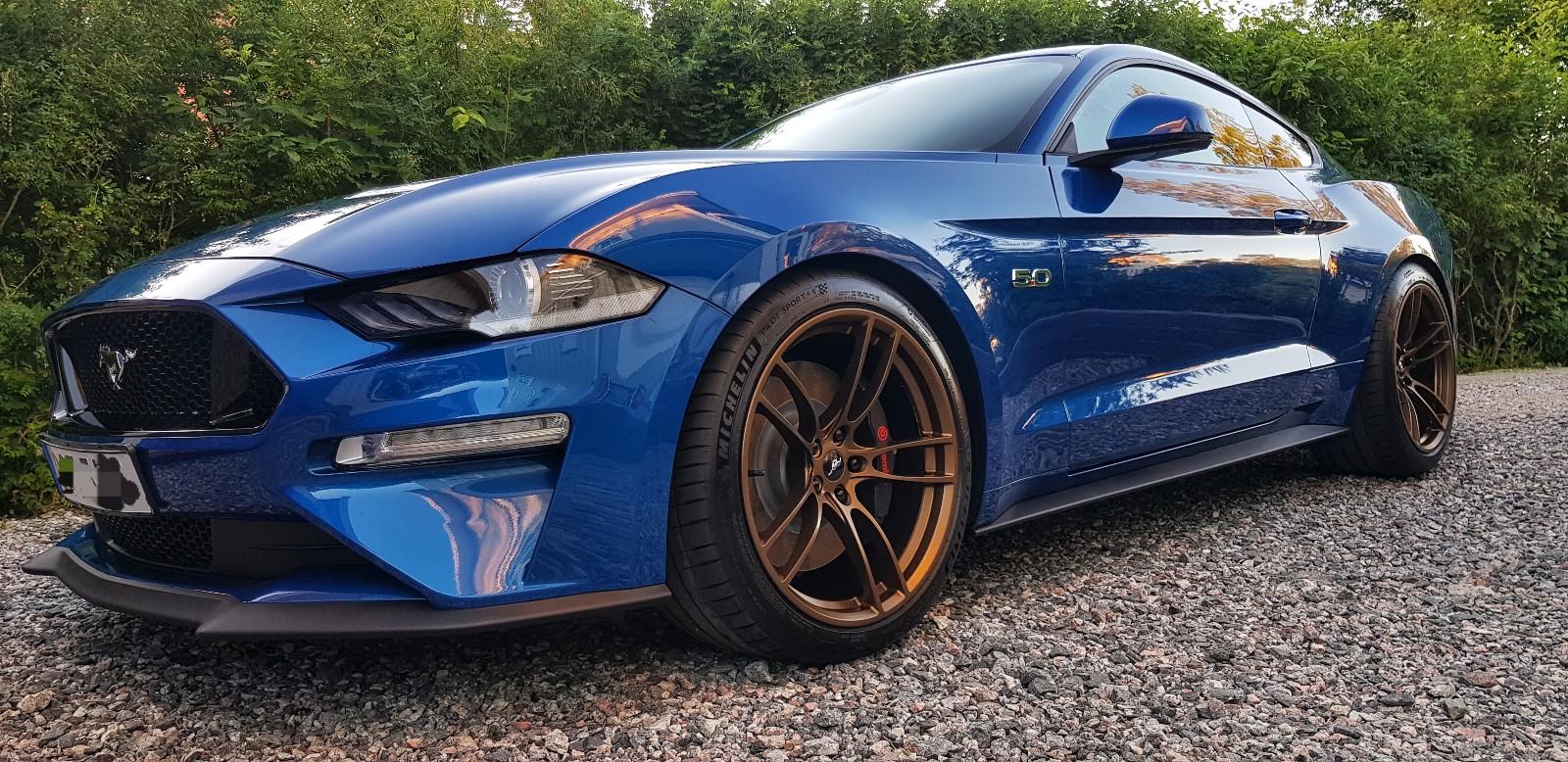 S650 Mustang 2024 Mustang EcoBoost Convertible Spied in Vapor Blue w/Blue Brembos 20180530_213946-1600x778