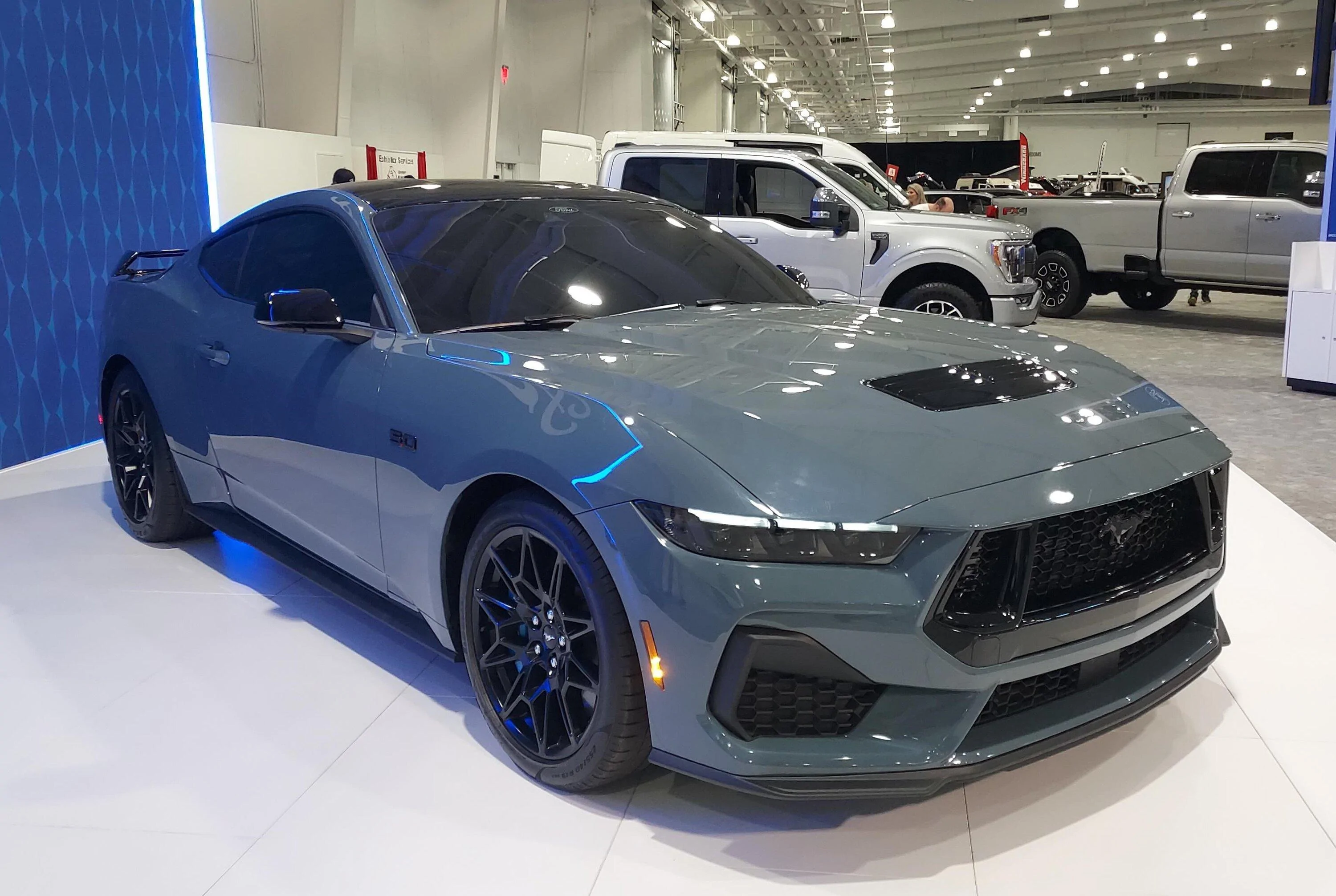 S650 Mustang S650 on Social Media S650 Reveal Blue 4