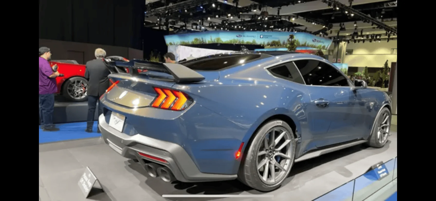 S650 Mustang 2023 Mustang Dark Horse S650 display @ 2022 LA Auto Show 96B533EE-4A3F-4591-9034-43675AA04659