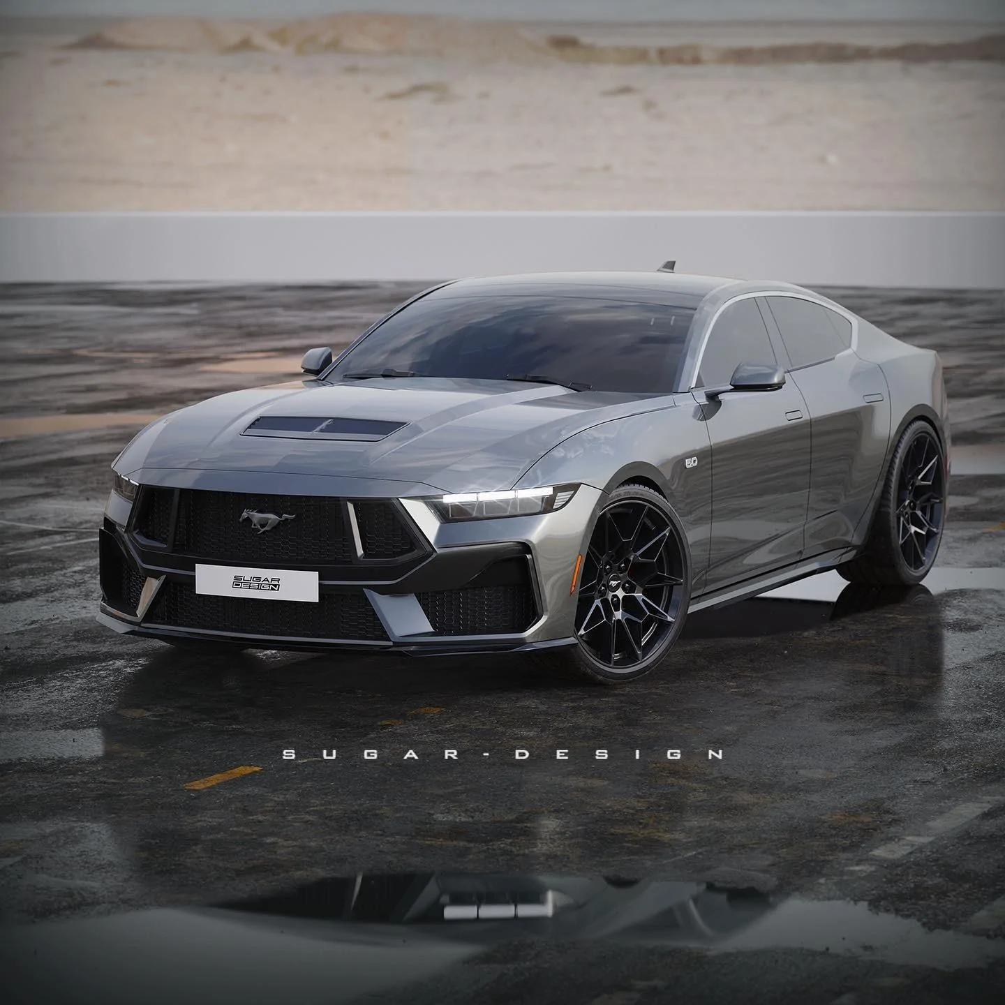 S650 Mustang S650 Mustang Sedan Renderings 2024-ford-mustang-sedan-would-be-a-proper-challenger-to-the-dodge-charger_4