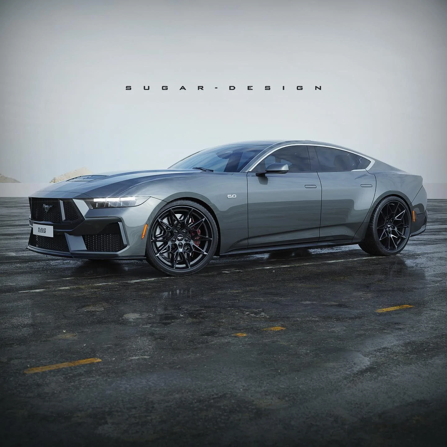 S650 Mustang S650 Mustang Sedan Renderings 2024-ford-mustang-sedan-would-be-a-proper-challenger-to-the-dodge-charger_8