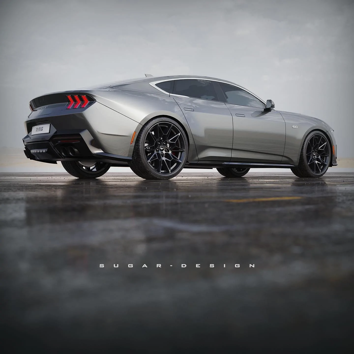 S650 Mustang S650 Mustang Sedan Renderings 2024-ford-mustang-sedan-would-be-a-proper-challenger-to-the-dodge-charger_9