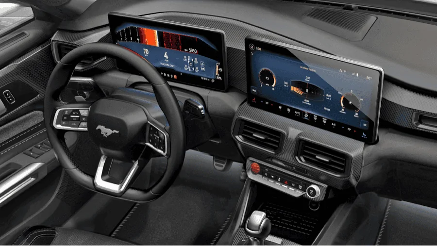 S650 Mustang 2024 S650 Mustang V8 to Approach 500 Horsepower 2024 Mustang dash