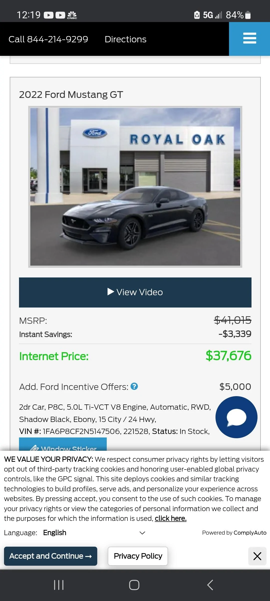 S650 Mustang Years financing a S650 Screenshot_20221220_121953_Chrom