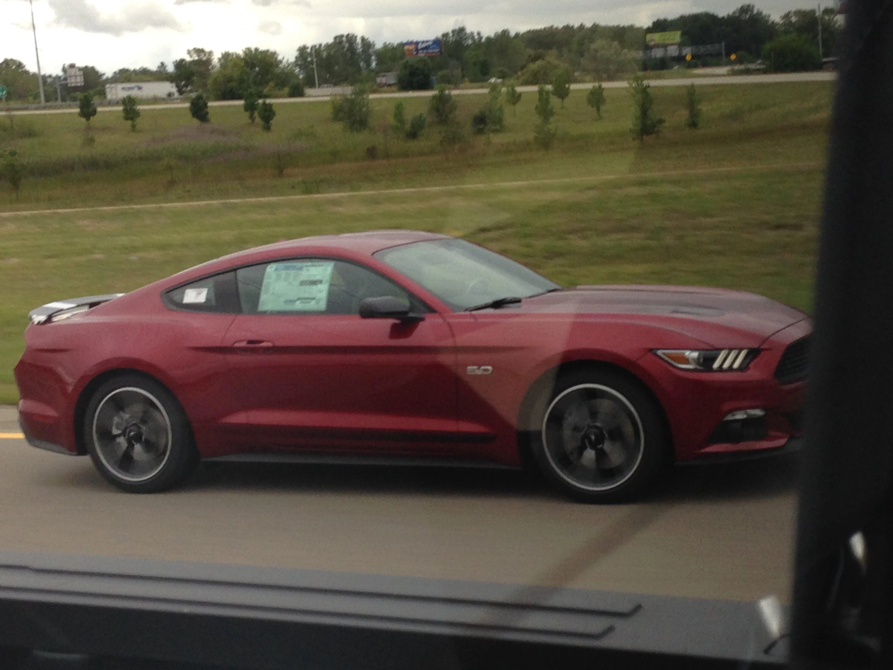 S650 Mustang Saw 2024 Mustang this morning.  No pictures just FYI 2015 Cali Special Spotted