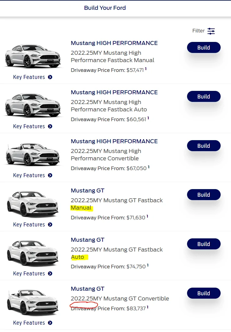 S650 Mustang 2024 Mustang will begin delivery in Australia earlier than expected Captur