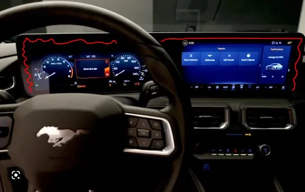 S650 Mustang What are your thoughts on the interior of the S650? Specifically the screens interior dra