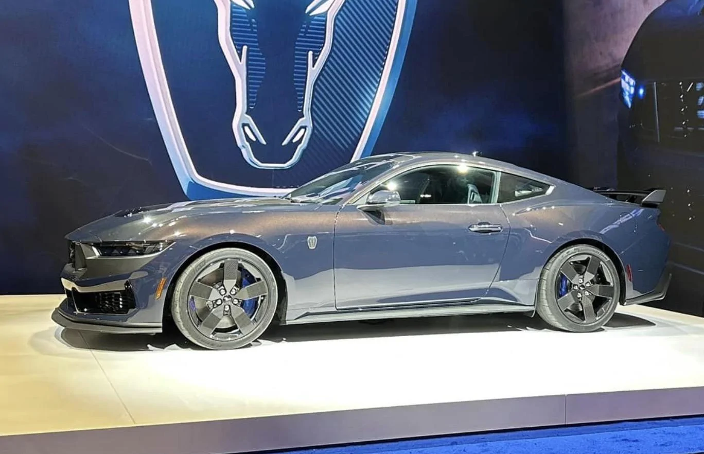 S650 Mustang Carbon Fiber Wheels on Dark Horse Mustang – First Look! mustang dark horse carbon fiber wheels
