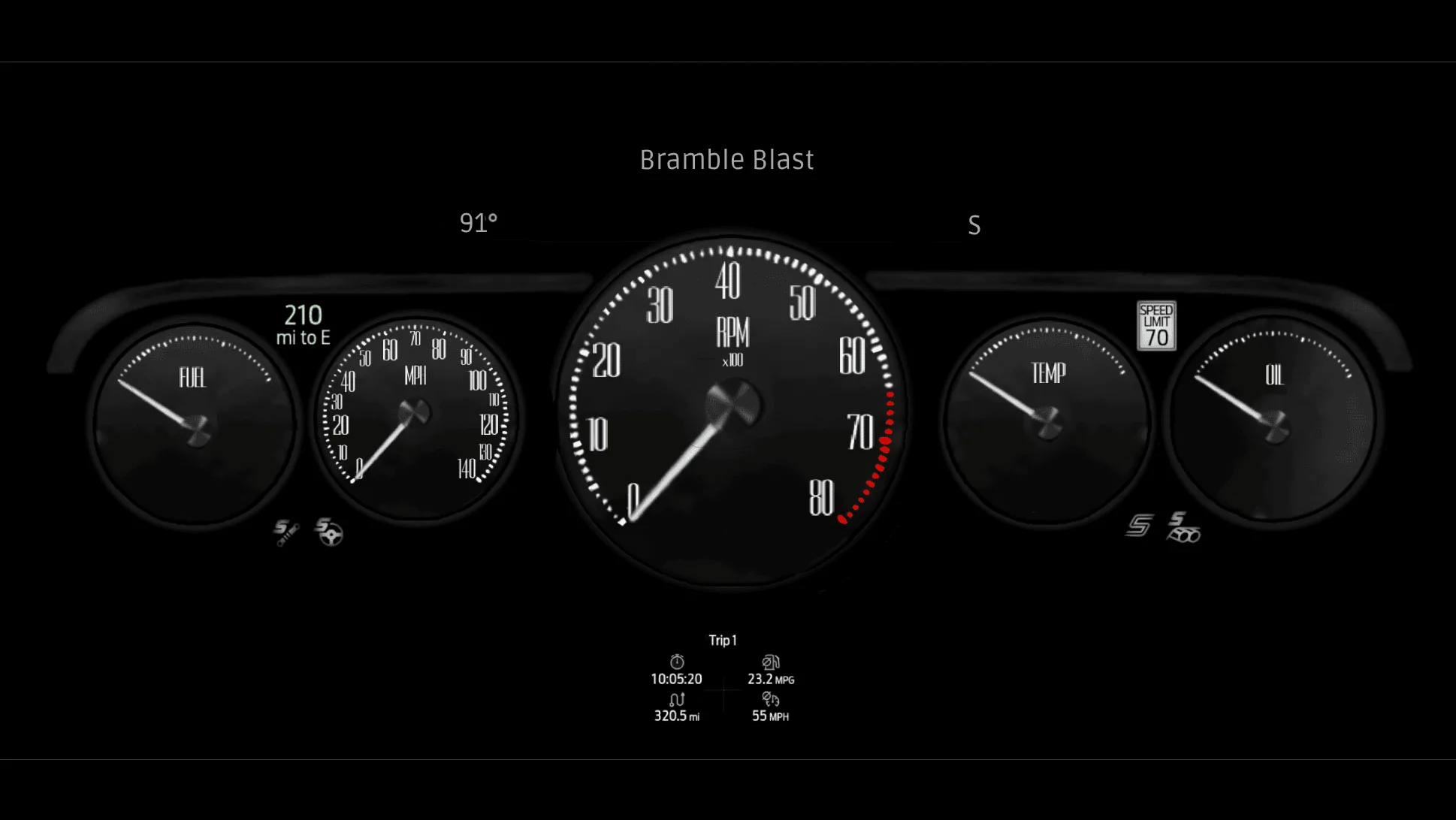 S650 Mustang What if there were more Classic Gauge Clusters? Modern 1966