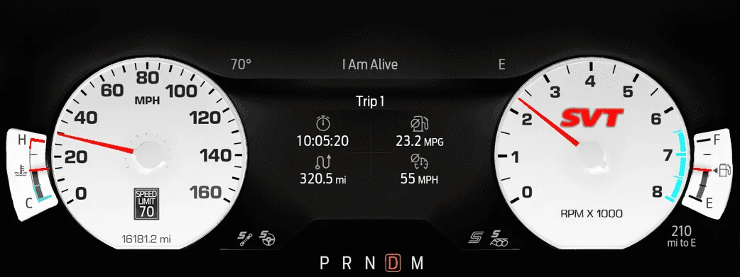 S650 Mustang What if there were more Classic Gauge Clusters? 2024 with 2003 SVT