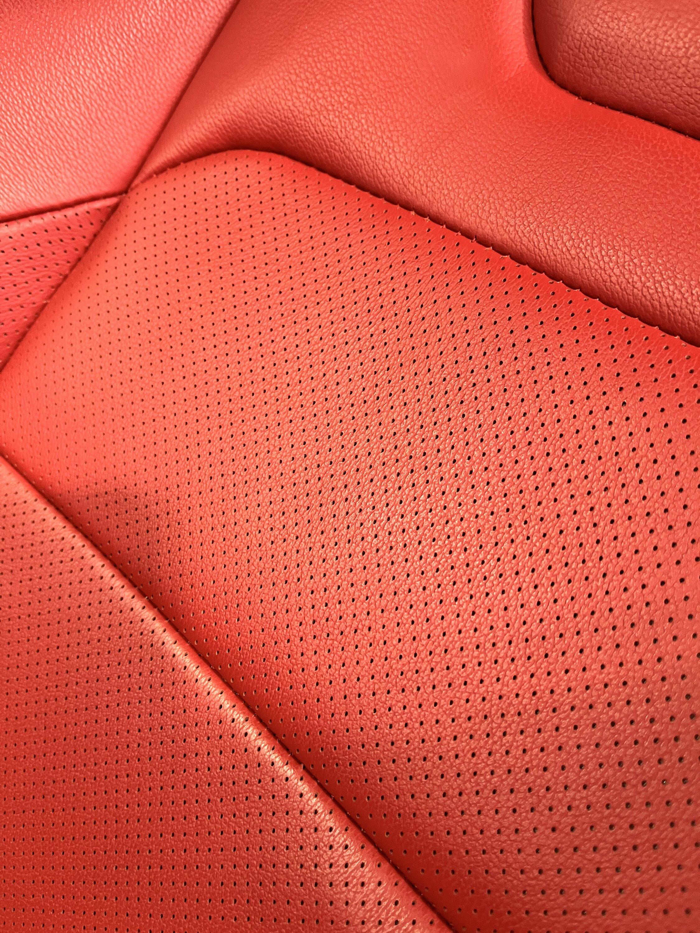 S650 Mustang Are the Recaros worth it? red Recaro.JPG