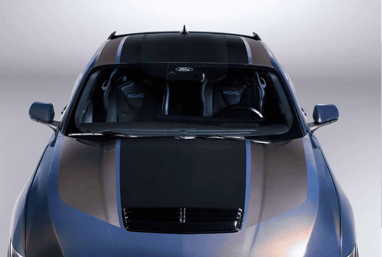 S650 Mustang Appearance pack vinyl vs painted 1679302972042