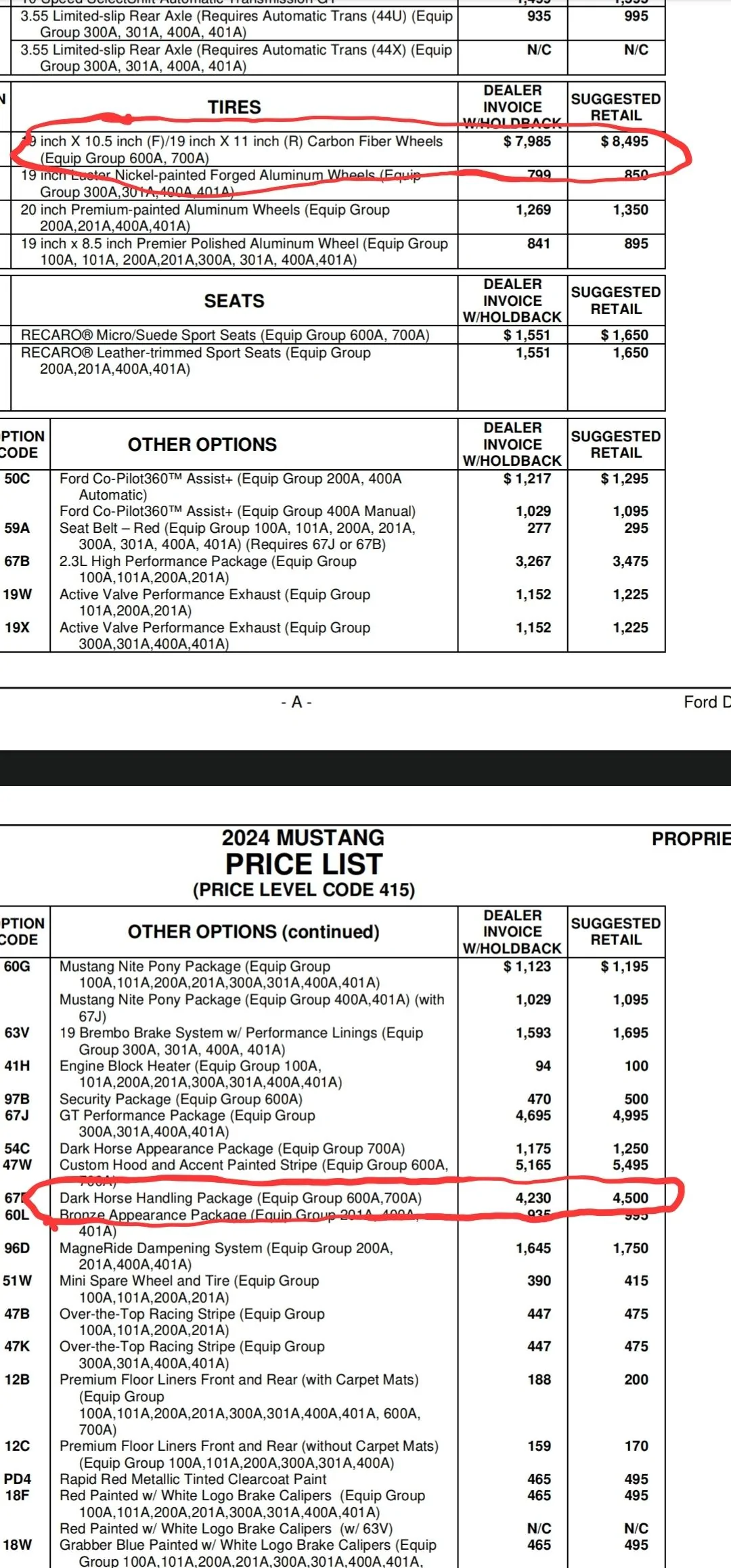 S650 Mustang Official Build & Price for 2024 Mustang just appeared on Ford.com! Screenshot_20230326_103224_Driv