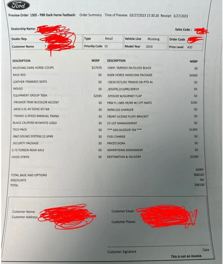 S650 Mustang 2024+ Mustang S650 Orders Tracking List & Stats [Enter Yours!] Captur