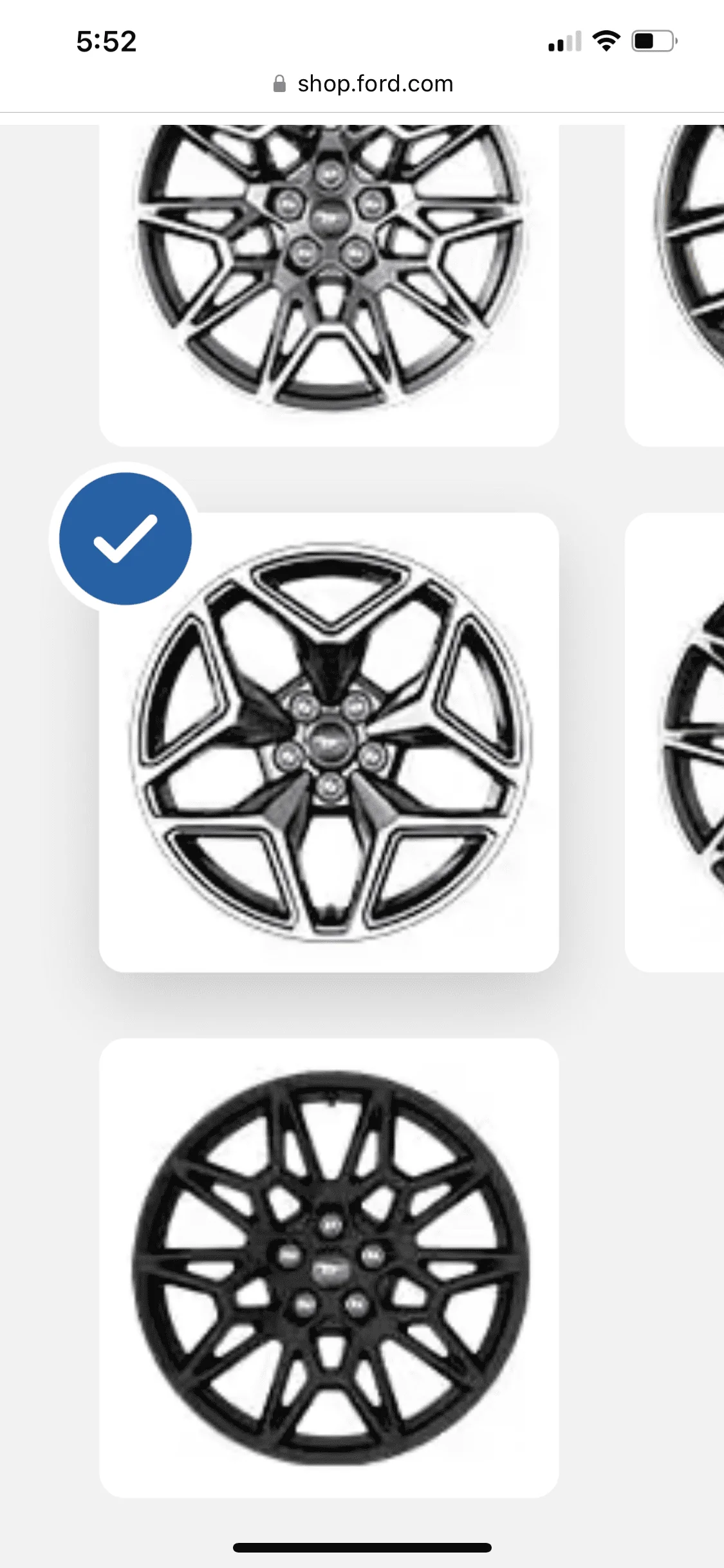 S650 Mustang Are these the wheels that come with PP + nite pony package? 43013C5D-3AF2-4185-9AE6-AB474C9CD343